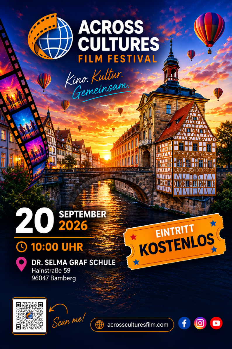 Across Cultures Film Festival 2026 poster